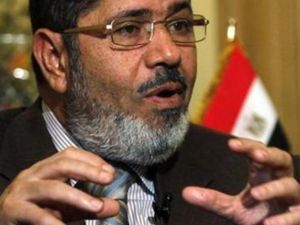 مرسي مرشح الاخوان المسلمين للرئاسة في مصر 