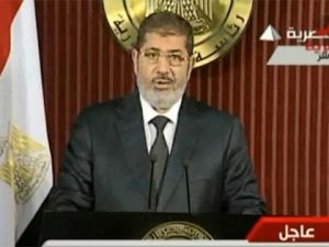 الرئيس المصري محمد مرسي