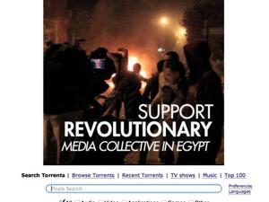 The Pirate Bay supports Mosireen’s campaign.