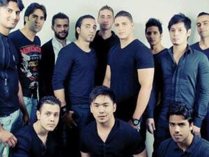 The competition is still on: The Mr. World hopefuls will have to wait until October 13 to impress the judges