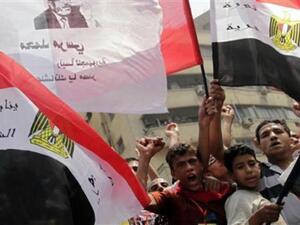 انصار محمد مرسي يحتفلون في ميدان التحرير