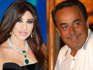 One generous lady! Melhem Barakat borrowed $400 thousand from fellow Lebanese superstar Najwa Karam. (Image: Albawaba edit)