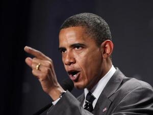 Obama says 'No, you cannot!' to Palestine (Image used for illustrative purposes only)