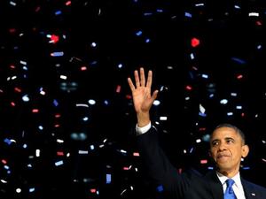 Obama takes the victor's spoils in 2012's historic election Obama takes the victor's spoils in 2012's historic election
