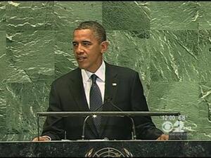 اوباما يلقي كلمته امام الجمعية العامة للامم المتحدة 