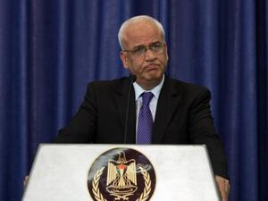 كبير المفاوضين الفلسطينيين صائب عريقات
