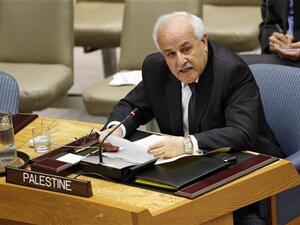 المبعوث الفلسطيني رياض منصور في نيويورك