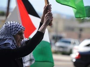 Transportation workers in the West Bank held a one day strike yesterday