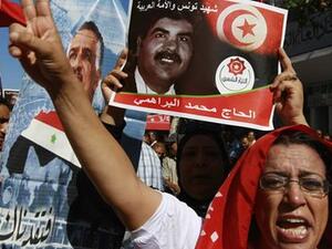 New information linking Brahmi's death explicitly to the Islamist-led ruling party Ennahda may reignite the three-month political crisis into a new wave of tension, stalemate and violence (Reuters) New information linking Brahmi's death explicitly to the Islamist-led ruling party Ennahda may reignite the three-month political crisis into a new wave of tension, stalemate and violence (Reuters)