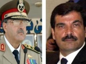 اصف شوكت (يمين) وداود راجحة