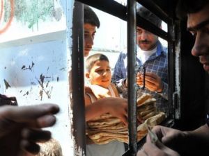 تهافت على الخبز في سوريا