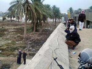 مسلحون سنة في الرمادي