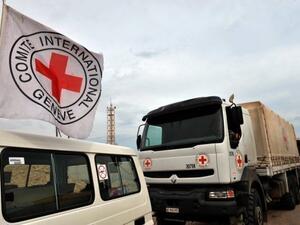 قافلة للصليب الاحمر
