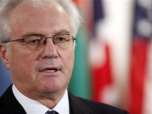 السفير الروسي لدى الامم المتحدة فيتالي تشوريكين