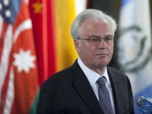 سفير روسيا لدى الأمم المتحدة فيتالي تشوركين
