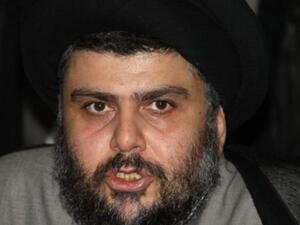 الزعيم العراقي الشيعي مقتدى الصدر 