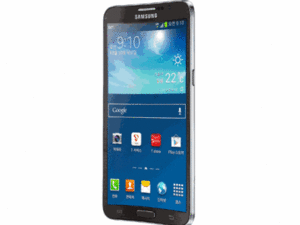 The Galaxy Round’s 5.7-inch display has a slight horizontal curve and weighs less than the Galaxy Note 3 (Photo credit: AP)