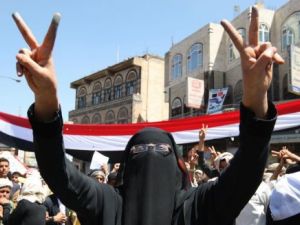 ارشيف/متظاهرون في صنعاء