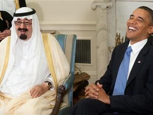 Saudi king and Obama