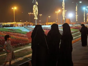 نساء سعوديات في مدينة الرياض
