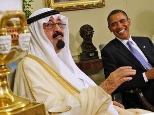 Saudi king, Obama in talks
