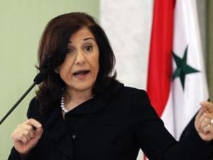 المستشارة السياسية والاعلامية في الرئاسة السورية بثينة شعبان المستشارة السياسية والاعلامية في الرئاسة السورية بثينة شعبان