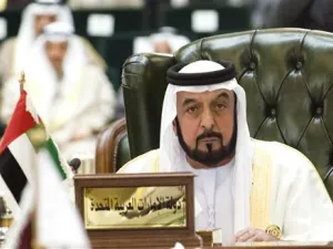 الشيخ خليفة بن زايد ال نهيان رئيس الدولة وحاكم امارة أبوظبي
