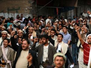 الاف الشيعة الزيديين يتظاهرون في صنعاء