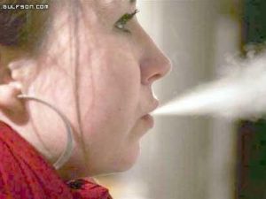 دخان السجائر يدمر الرئة 