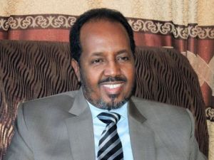 الرئيس الصومالي حسن الشيخ محمود