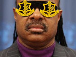 Stevie Wonder's headline slot at the IDF fundraiser caused controversy online (Photo courtesy of Shirin Sadeghi)