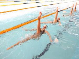 Synquatics at Safa Private School in Dubai. Story by Sharmila Dhal. (Photo: xpress / Abdel-Krim Kallouche)