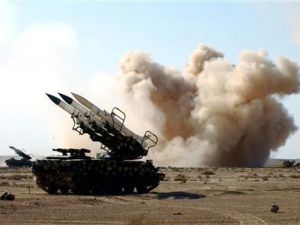 منصات صواريخ سورية
