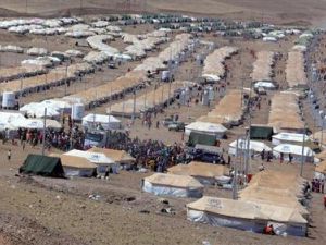 مخيم للاجئين السوريين في اربيل
