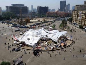 خيم اعتصام في ميدان التحرير