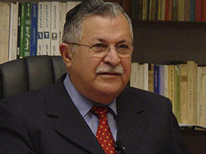 الرئيس العراقي جلال طالباني 