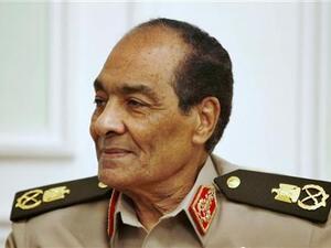 رئيس المجلس العسكري الحاكم في مصر المشير محمد طنطاوي