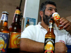 Getting beer on a Lebanese wage is not that easy.