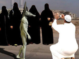 Khaled Hefez (Egypt), The A77A Project: on Presidents & Superheroes (still from video), 2009