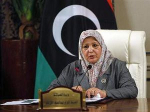وزيرة السياحة الليبية إكرام عبد السلام باش
