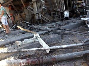 دماء ودمار بعد انفجار سيارة مفخخة في منطقة الزعفرانية جنوب بغداد
