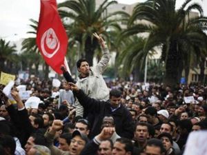 مظاهرة للتصحيح في تونس