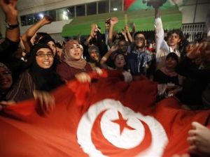 انصار حركة النهضة في تونس 
