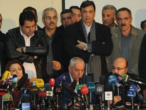 Tunisia's UGTT labor union leader, Houcine Abbassi, announced Saturday that Mehdi Jomaa will serve as the interim Prime Minister for the country's government transition (Salah Habibi/AFP) Tunisia's UGTT labor union leader, Houcine Abbassi, announced Saturday that Mehdi Jomaa will serve as the interim Prime Minister for the country's government transition (Salah Habibi/AFP)