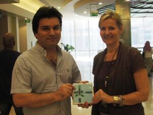 Sohail Malihi, an Iranian resident of Dubai, claimed his prize of AED 25,000 shopping spree