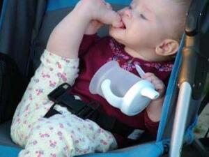 عض اصبع القدم