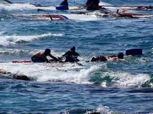 ارتفاع حصيلة ضحايا غرق زورق المهاجرين قبالة سواحل مصر الى 79 قتيلا