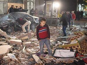  المسلحين حاولوا الفرار عبر دراجة بخارية