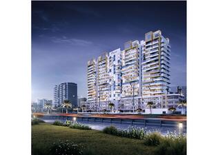 Azizi Grand will consist of 431 apartments comprising 238 studios, 140 one-bedroom and 53 two-bedroom units, all of which include balconies. 