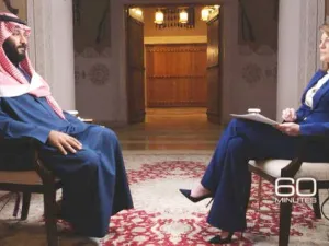 Saudi crown prince's interview with CBS News set the tone for his US tour. Here's how. (Screenshot/ CBS News)